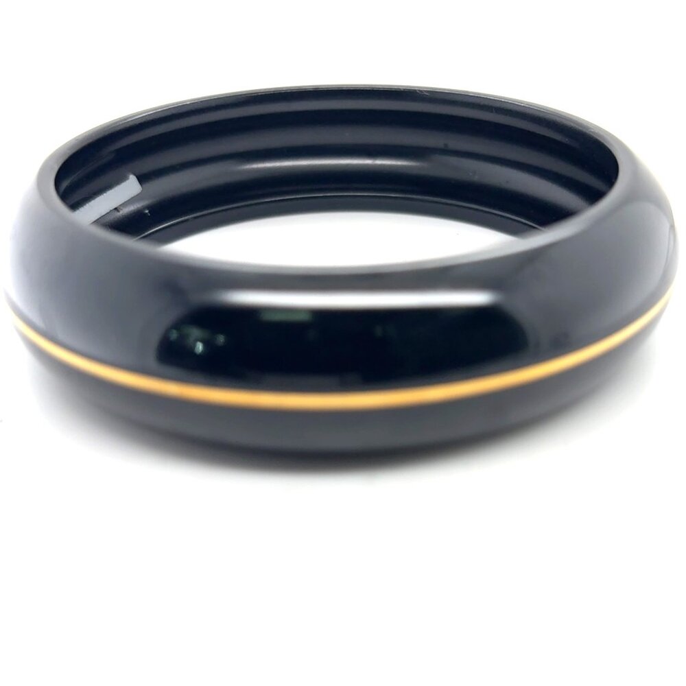 Ceramic and gold bangle